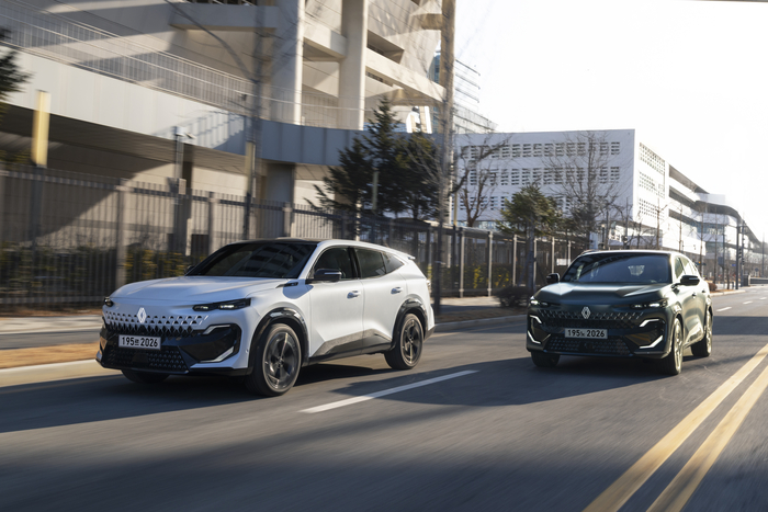 르노코리아 필랑트 주행 모습