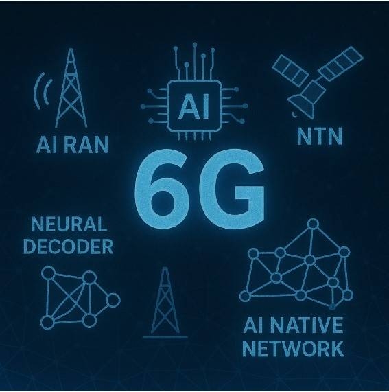6G 구성요소를 표현한 이미지