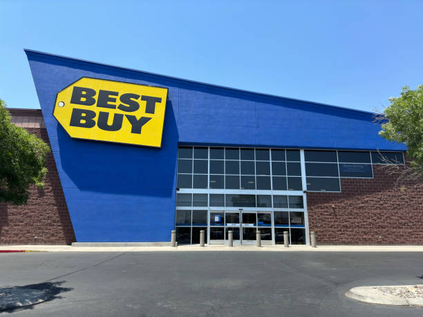Washington,Utah,USA-June 16th 2024: Best Buy retail store