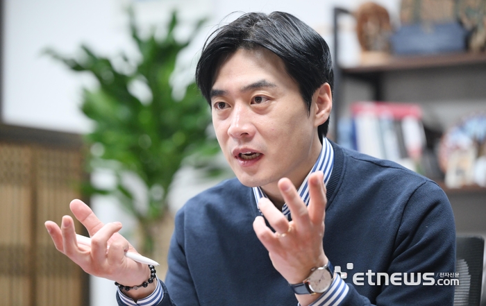 한준호 더불어민주당 경기지사 예비후보. 이동근기자 foto@etnews.com