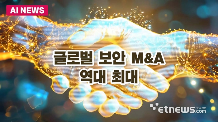 글로벌 보안 M&A 역대 최대