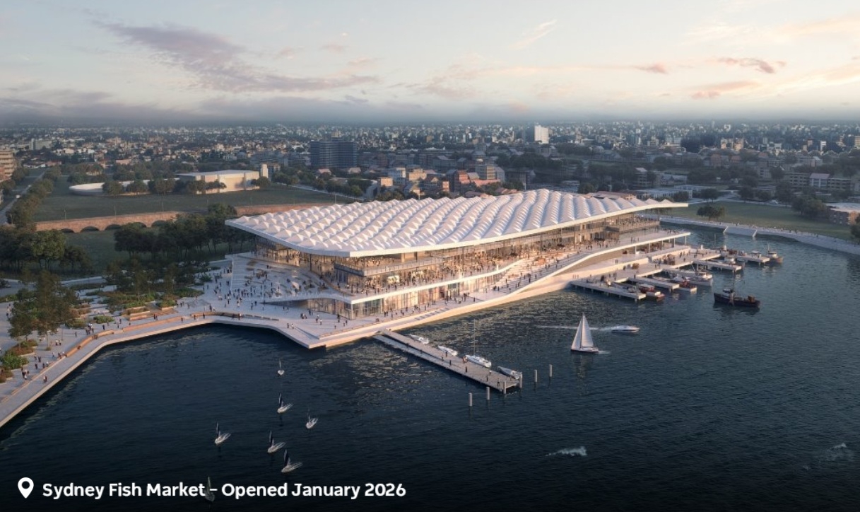 &nbsp;Sydney Fish Market - Opened January 2026