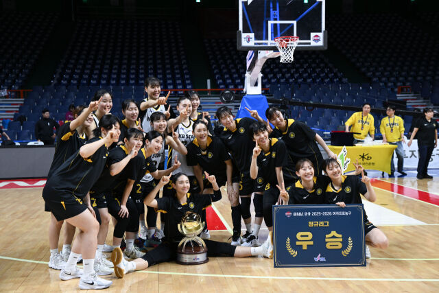 KB스타즈, 2025-2026 시즌 여자프로농구 정규리그 우승! 박지수의 압도적 활약