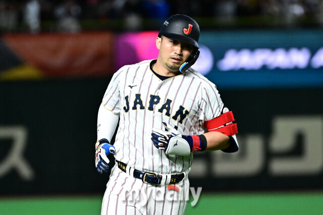7일 일본 도쿄돔에서 열린 2026 월드 베이스볼 클래식(WBC) 조별리그 한국-일본 경기. 일본 스즈키가 3회말 2사에 연타석 역전 솔로포를 쳤다./도쿄(일본)=한혁승 기자
