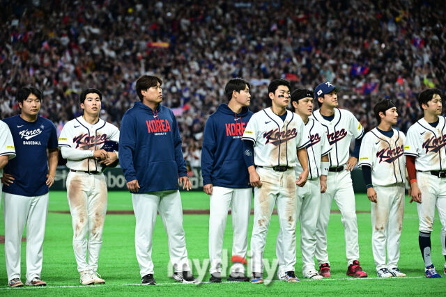 8일 일본 도쿄돔에서 열린 2026 월드 베이스볼 클래식(WBC) 조별리그 한국-대만 경기. 한국이 10회 승부치기 끝에 5-4로 대만에 패배했다./도쿄(일본) = 한혁승 기자