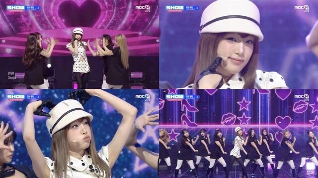 引用:MBC M「ショー!チャンピオン」放送画面キャプチャー