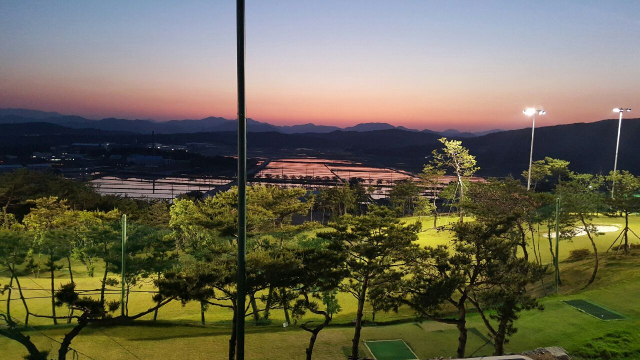 경주쉐르빌파크골프장 전경. 사진 제공=경주쉐르빌파크골프장