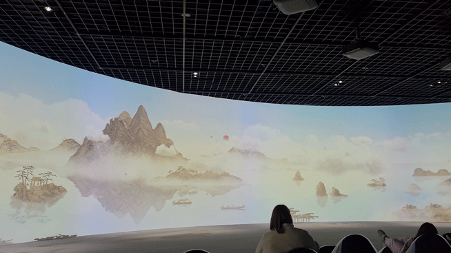 A permanent exhibit at the Kansong Museum, Flow / Photo = Reporter Kim Areum armijjang@