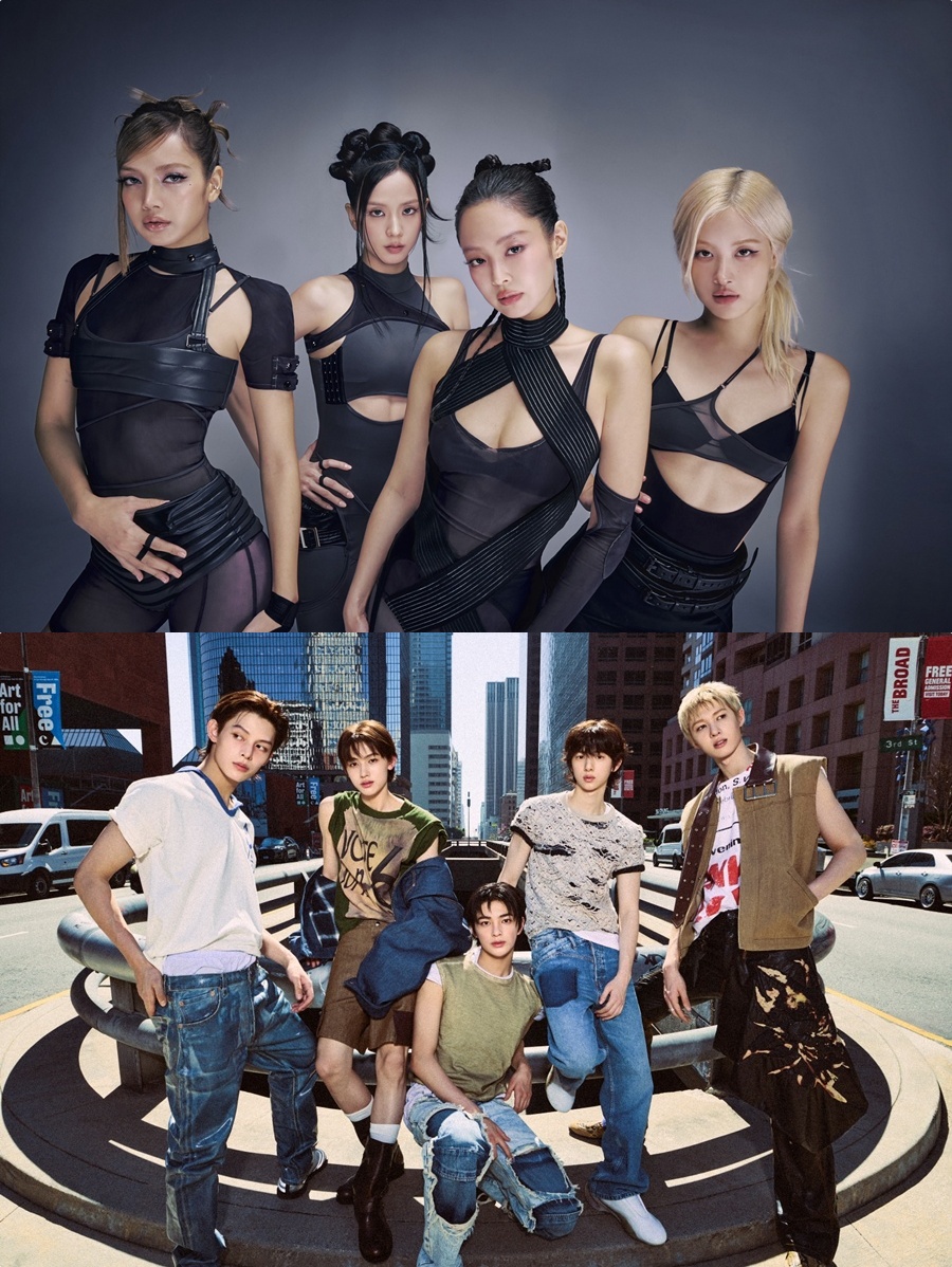 사진: YG엔터테인먼트, 빅히트뮤직 제공