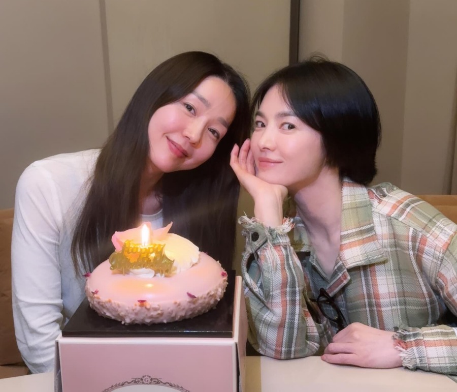 송혜교가 이진의 생일을 축하했다. / 사진 : 송혜교 인스타그램