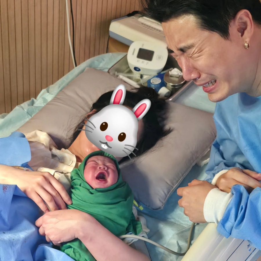 산이가 아빠가 됐다. / 사진 : 산이 인스타그램