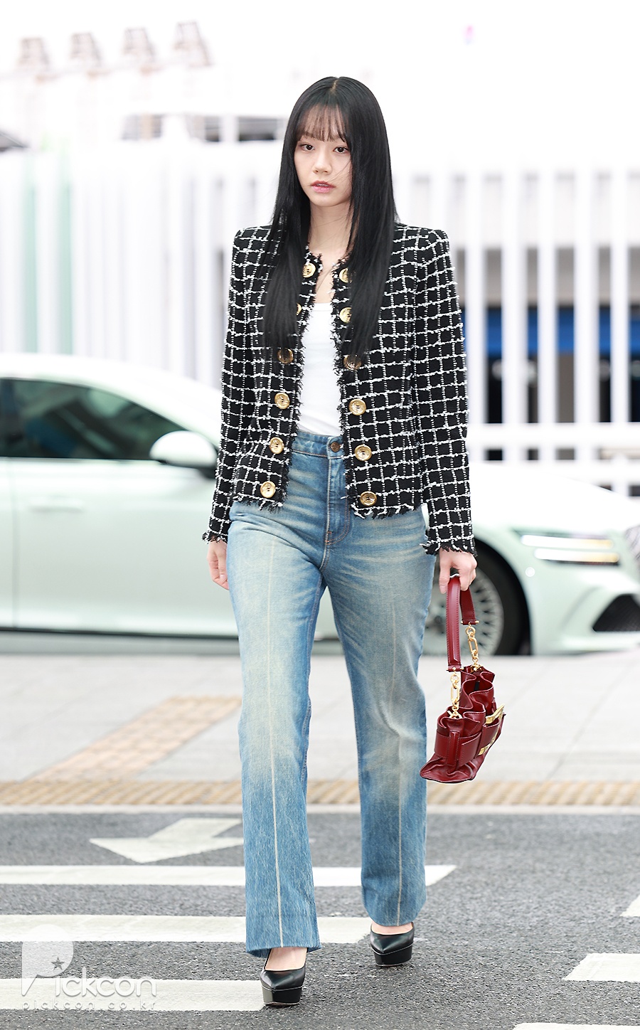 혜리 공항패션 / 사진: 픽콘DB 