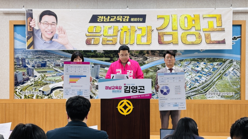 2027년부터 학생 1인당 연 20만원 지원! 김영곤 후보의 교육복지 혁신