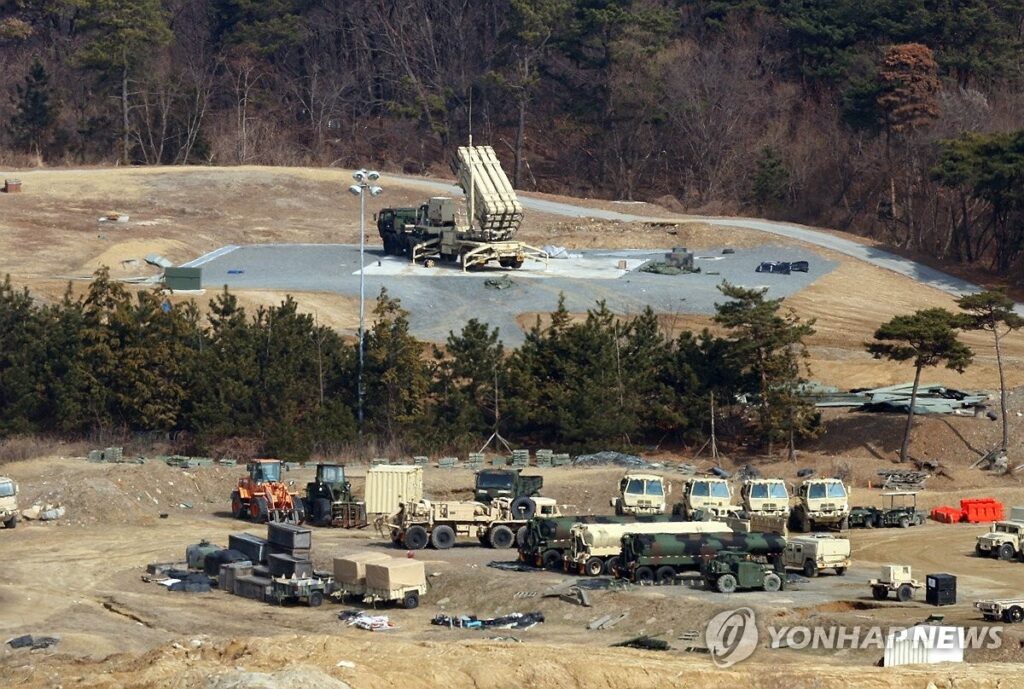 사드기지 발사대 / 출처 : 연합뉴스