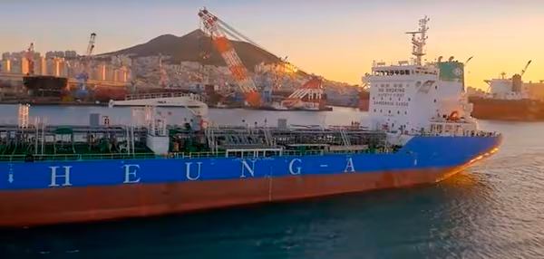 흥아해운 홈페이지. /흥아해운 홈페이지 캡처