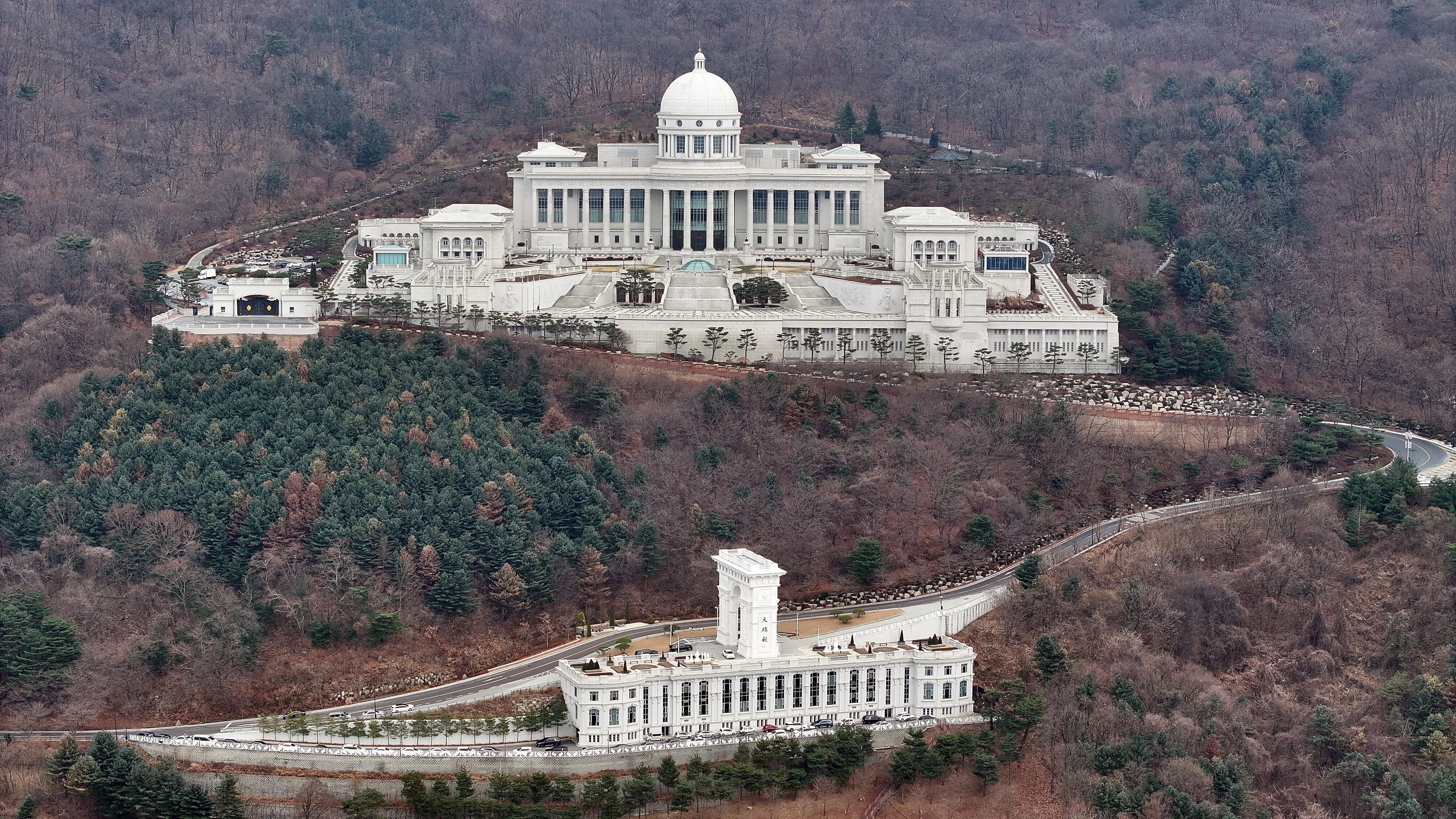 경기 가평군 설악면에 위치한 통일교 천정궁./뉴스1