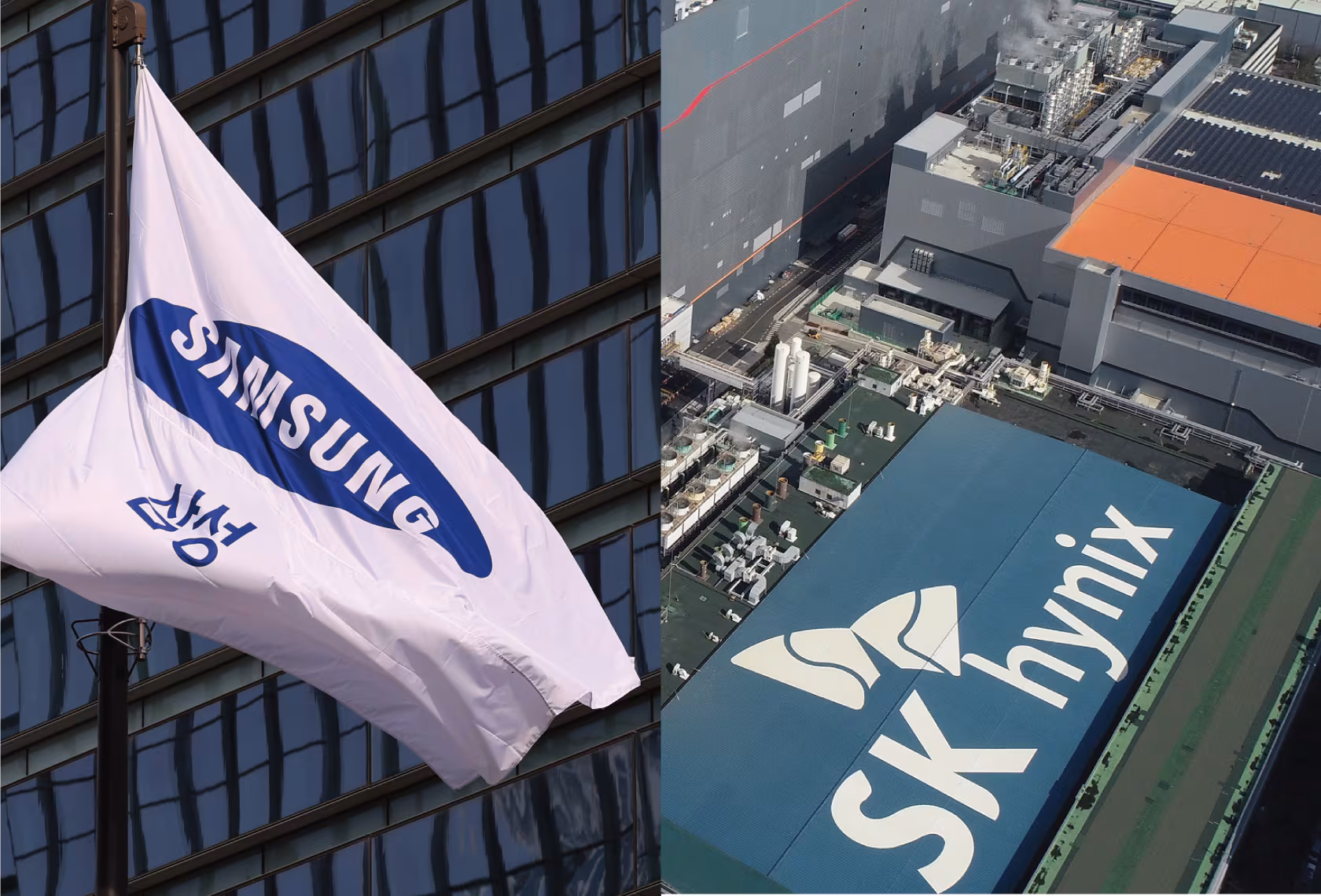 삼성전자와 SK하이닉스. /뉴스1