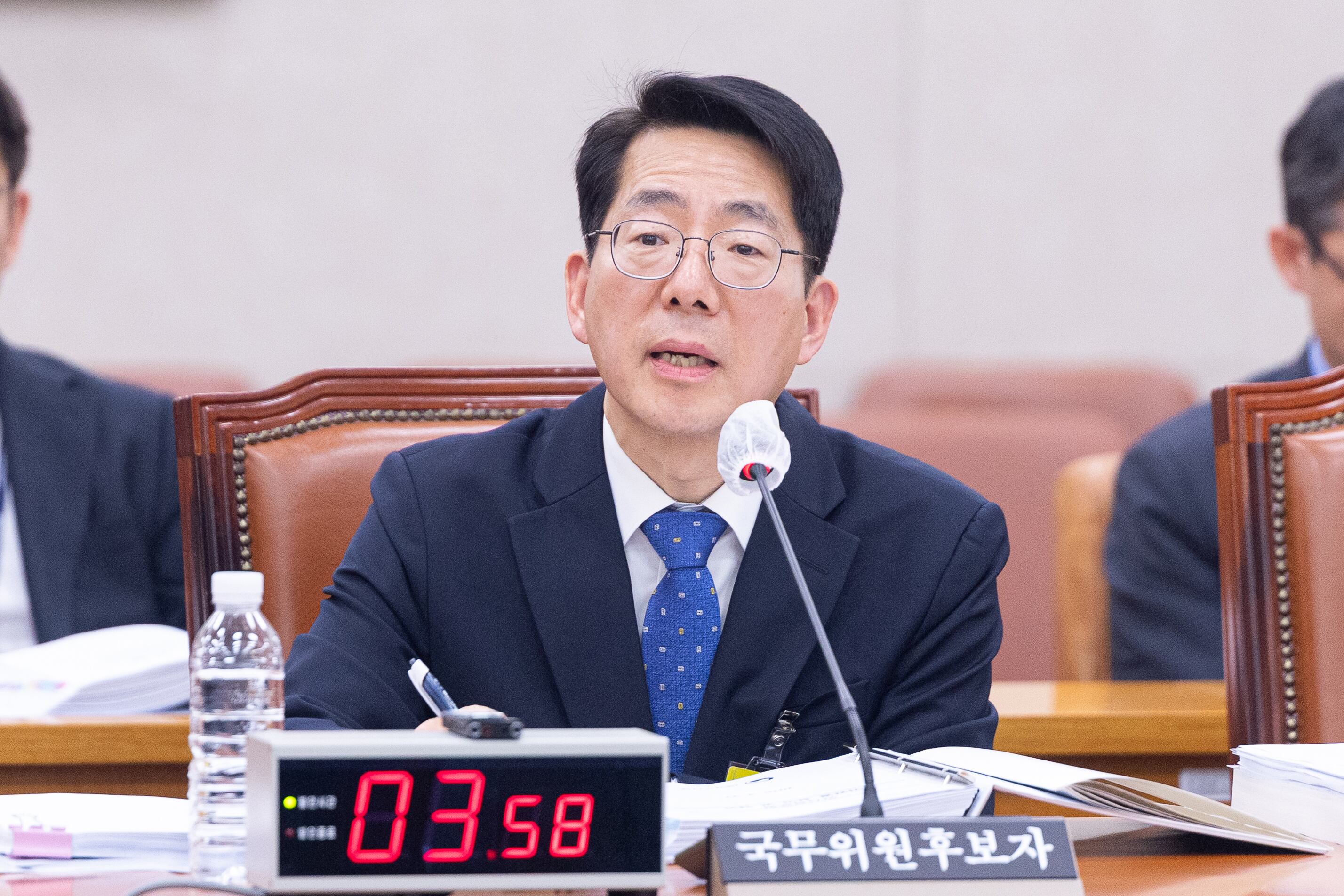 황종우 해양수산부장관 후보자가 23일 서울 여의도 국회에서 열린 제433회국회(임시회) 농림축산식품해양수산위원회 인사청문회에 출석해 의원 질의에 답변하고 있다. /뉴스1