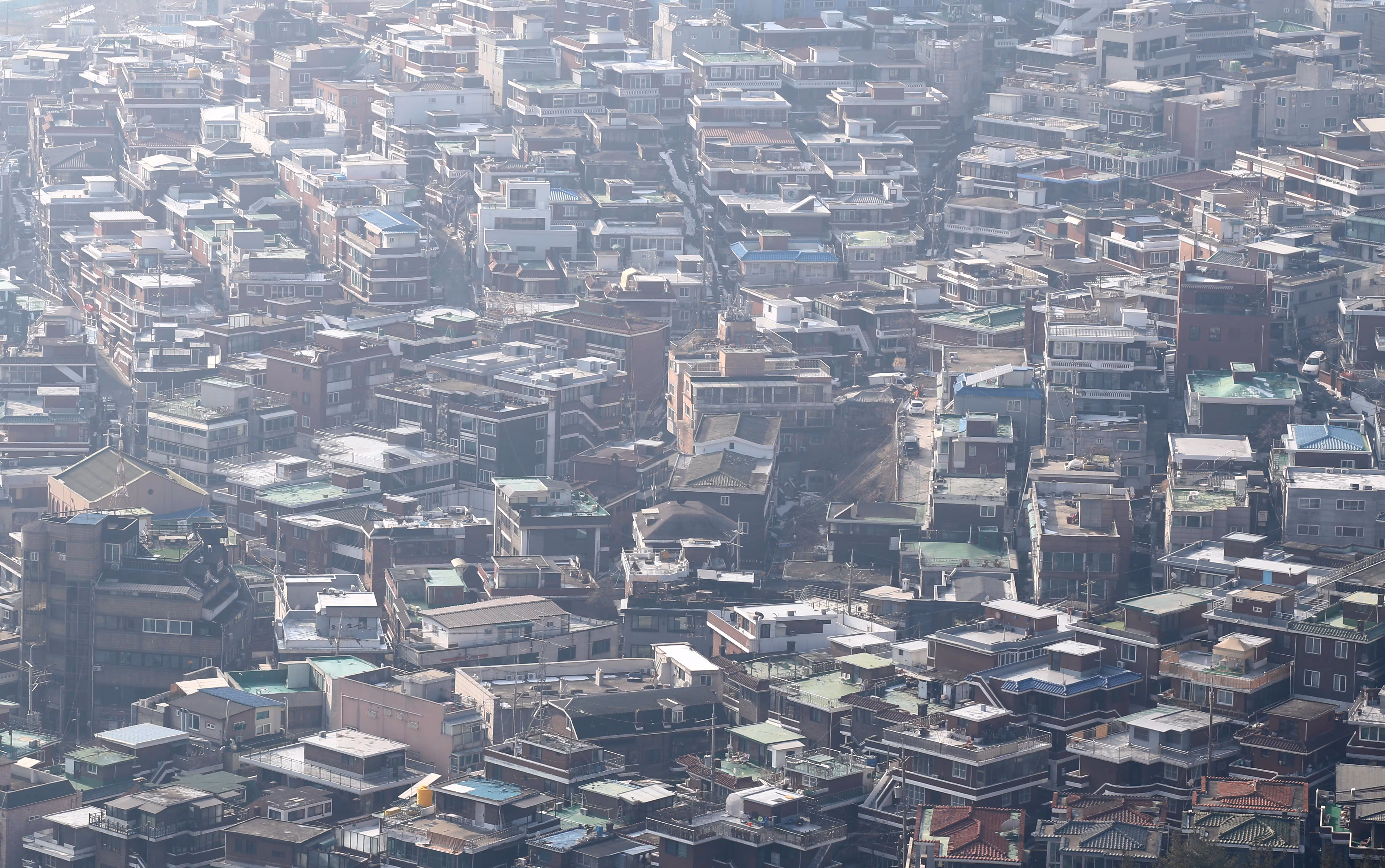 남산에서 바라본 서울 시내 빌라의 모습. /연합뉴스 