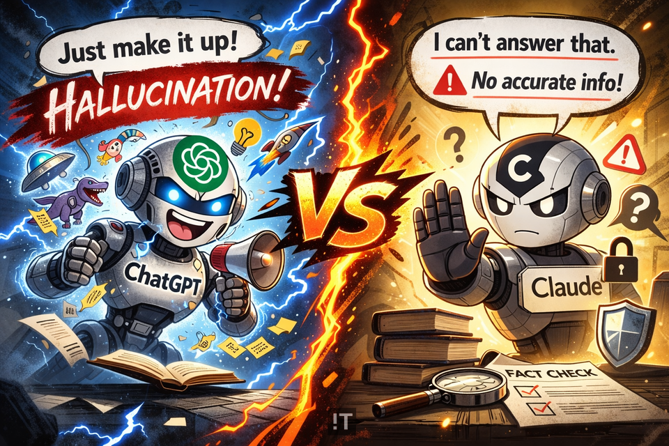 생성형 인공지능(AI) 경쟁의 무게중심이 ‘성능’에서 ‘신뢰성’으로 이동하고 있다. / 챗GPT 생성