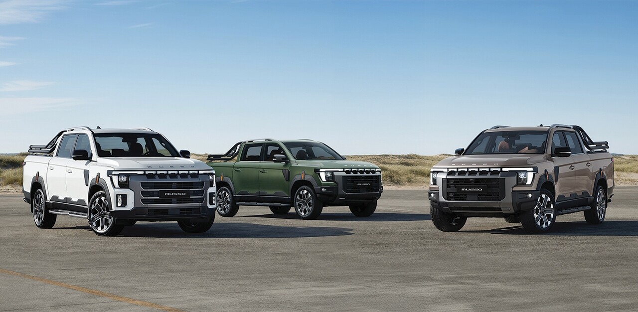 KGM 무쏘. / KG 모빌리티