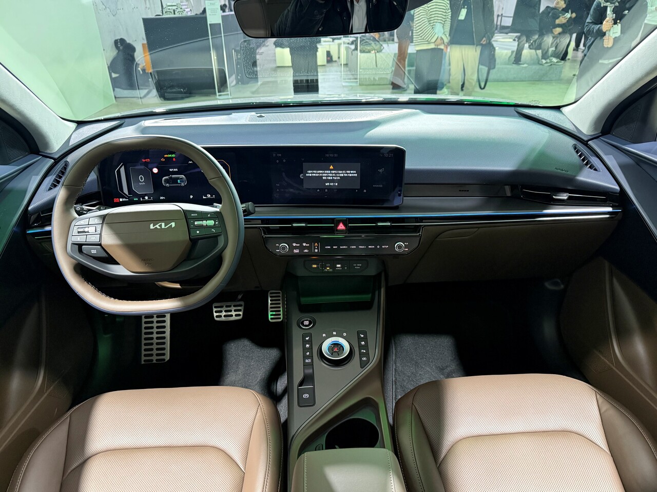 기아 더 뉴 니로 실내. / 허인학 기자