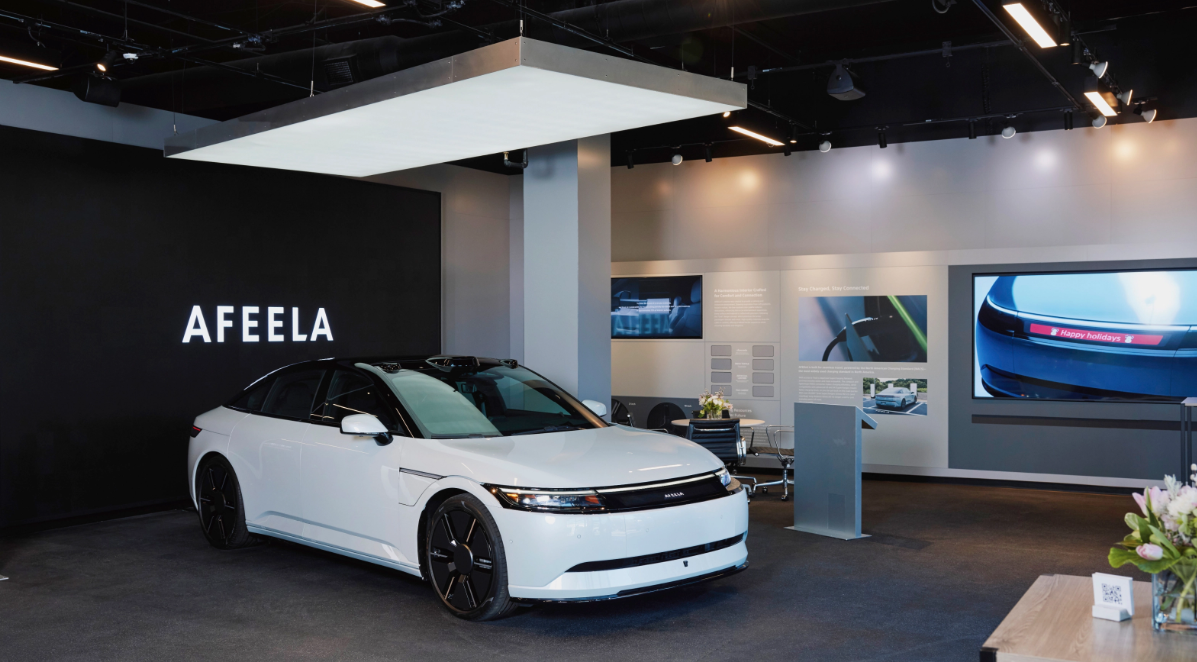 소니혼다모빌리티의 첫 번째 합작 모델 '아필라 1'. / 소니