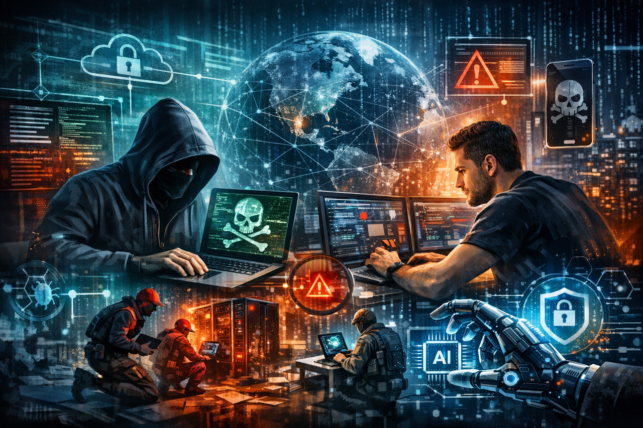 공격자 관점에서 취약점을 점검하는 ‘오펜시브 보안(Offensive Security)’이 국내 보안 시장에서 떠오르고 있다. / 챗GPT 생성