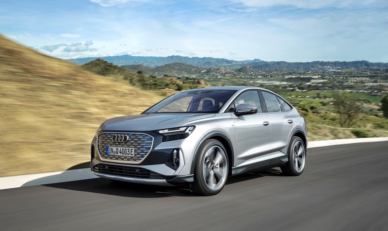 &nbsp;   Audi will launch a facelifted Q4 e-tron this year. Its Korean release is expected in 2027. Photo: Audi Q4 Sportback e-tron. / Audi