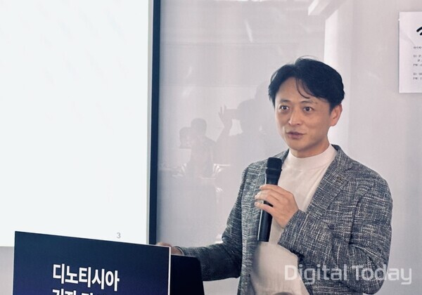 정무경 디노티시아 대표 [사진: 석대건 기자]