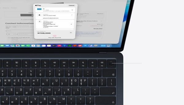 애플이 맥북 에어 M5와 맥북 네오의 키보드 디자인을 변경했다. [사진: 애플]