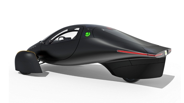 아프테라가 개발 중인 2인승 태양광 전기차 [사진: 아프테라]