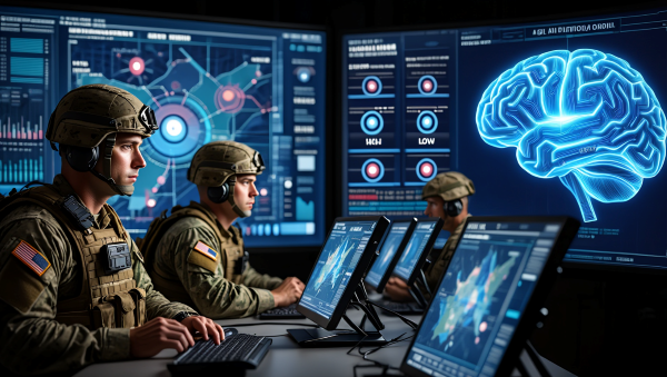 미국 국방부가 AI를 활용해 공격 대상의 우선순위를 분석하는 시스템을 개발하고 있다. [사진: Reve AI]
