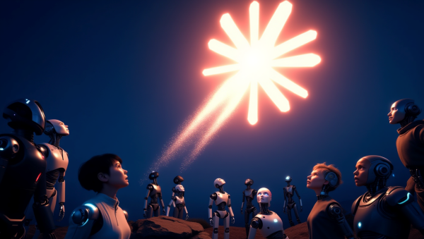 앤트로픽의 클로드가 챗GPT를 제치고 앱스토어 1위를 기록하며 시장의 판도를 흔들고 있다. [사진: Reve AI]