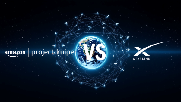 FCC 의장이 아마존의 스페이스X 견제에 대해 공개적으로 비판했다. [사진: Reve AI]