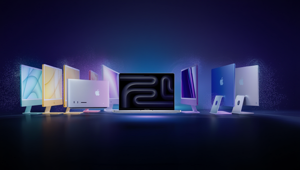 애플이 연말까지 4종의 맥 라인업을 공개할 예정이다. [사진: Reve AI]