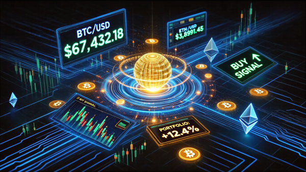 AI로 코인을 자동매매하는 시대, 과연 기회일까 함정일까? [사진: Reve AI]