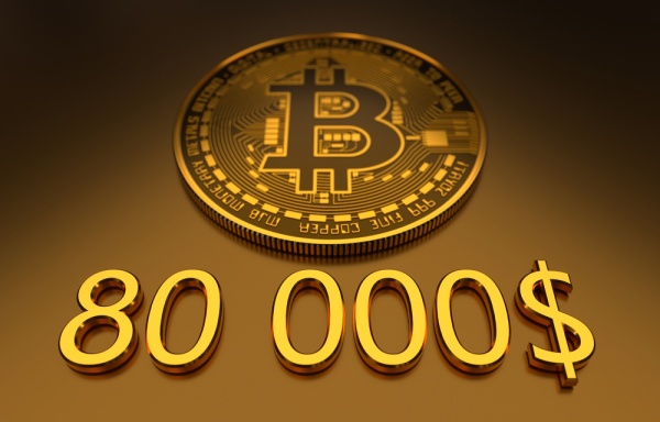 비트코인 8만달러 돌파 여부가 눈길을 끌고 있다. [사진: 셔터스톡]