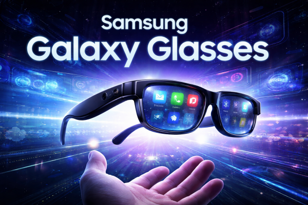 삼성 갤럭시 글래스는 메타와 애플의 스마트 글래스와 경쟁하며, XR 생태계 확장에 중요한 역할을 할 전망이다 [사진: 챗GPT 생성 이미지]
