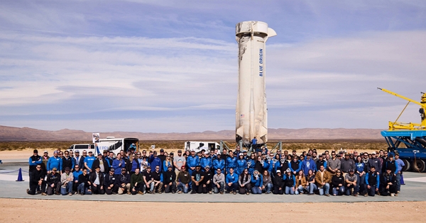 블루오리진이 스톡옵션을 개편했다. [사진: 블루오리진 엑스]