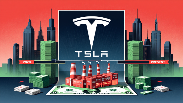 테슬라가 테라팹을 완성하려면 대규모 자금이 필수적이다 [사진: Reve AI]