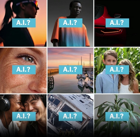 AI 툴을 이용해 가짜 판별 정확도를 검증했다. [사진: 뉴욕타임스]