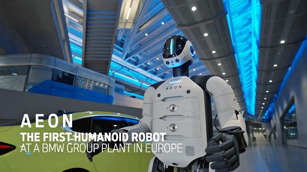BMW 아이팩토리 공장에 투입된 AEON 휴머노이드 로봇 [사진: BMW]