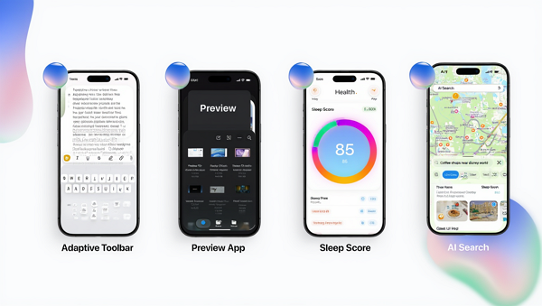 iOS 26에서 일상적인 편의성을 높여주는 기능 4가지가 주목 받고 있다. [사진: Reve AI]