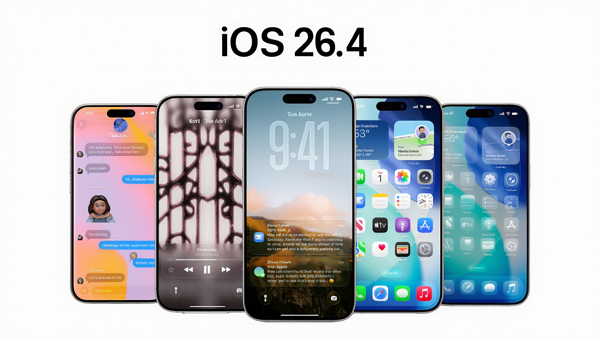 애플이 iOS 26.4 버전을 정식 출시했다. [사진: Reve AI]