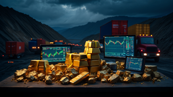 베네수엘라 금 밀수에 USDT를 활용해 국제 제재를 우회하고 있다는 지적이 나왔다. [사진: Reve AI]