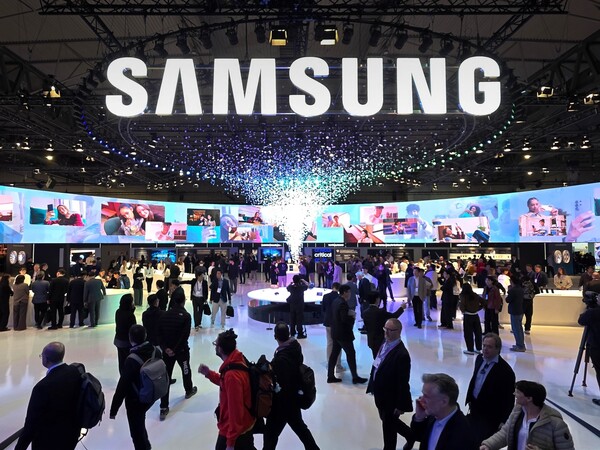 스페인 바르셀로나에서 개막한 MWC26에 참여한 삼성전자 부스 모습 [사진: 삼성전자]