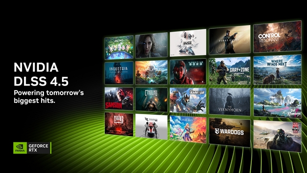 엔비디아가 DLSS 4.5의 기능과 출시일 등을 공식 발표했다. [사진: 엔비디아]