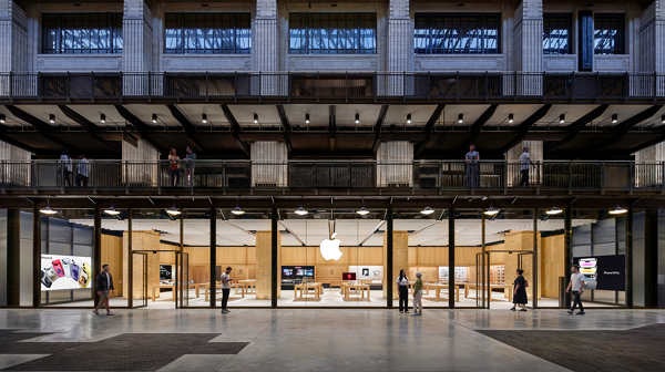 애플 영국 배터시 매장 [사진: 애플]