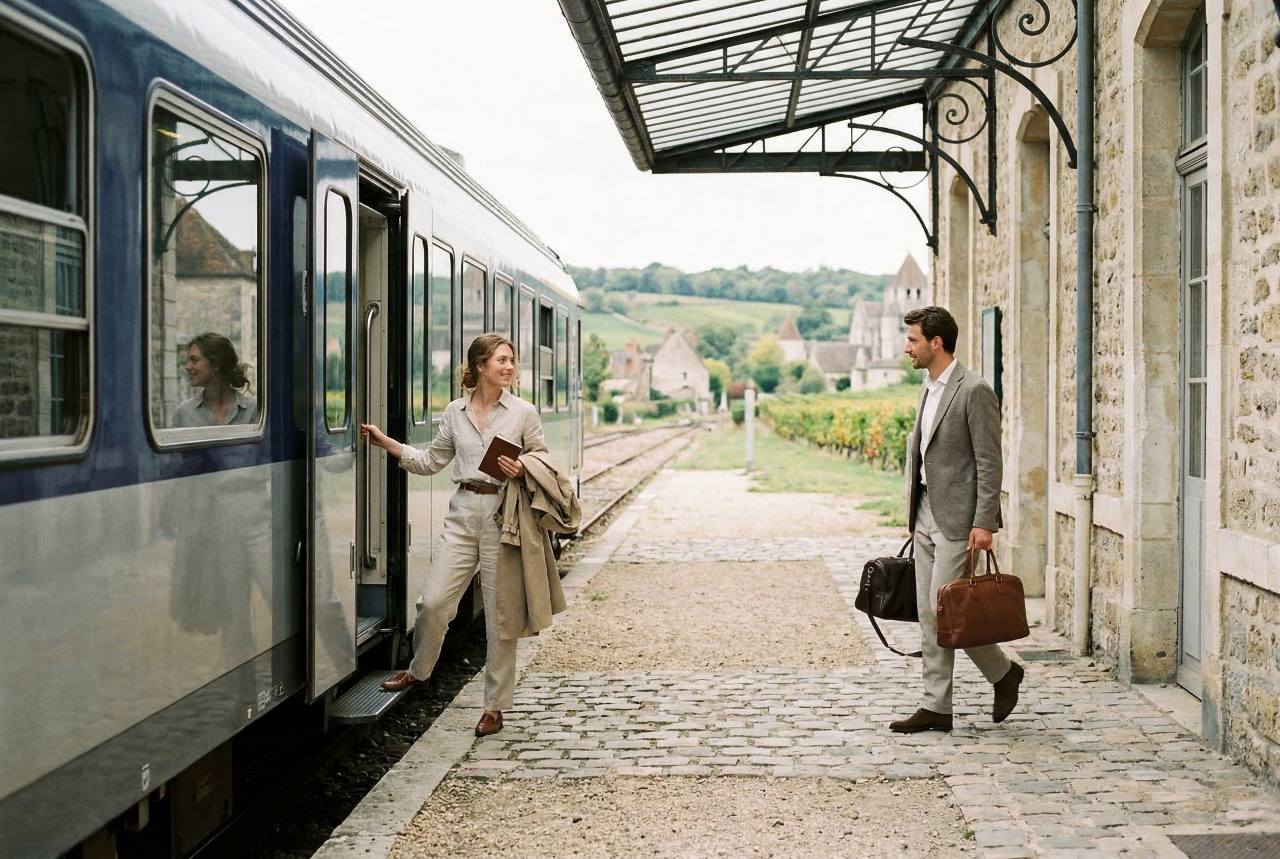 Fail-safe day trips from Paris / Designed by Freepik